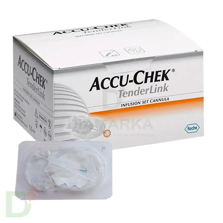 Акку-Чек ТендерЛинк 13/60, инфузионный набор, 1 шт.