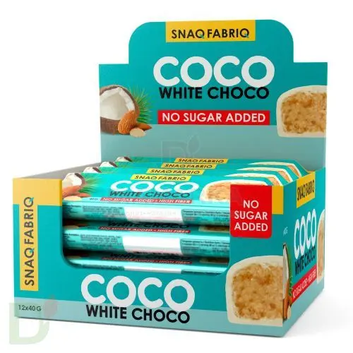 Батончик Snaq Fabriq глазированный Кокосово-миндальный десерт 40гр* в Екатеринбурге