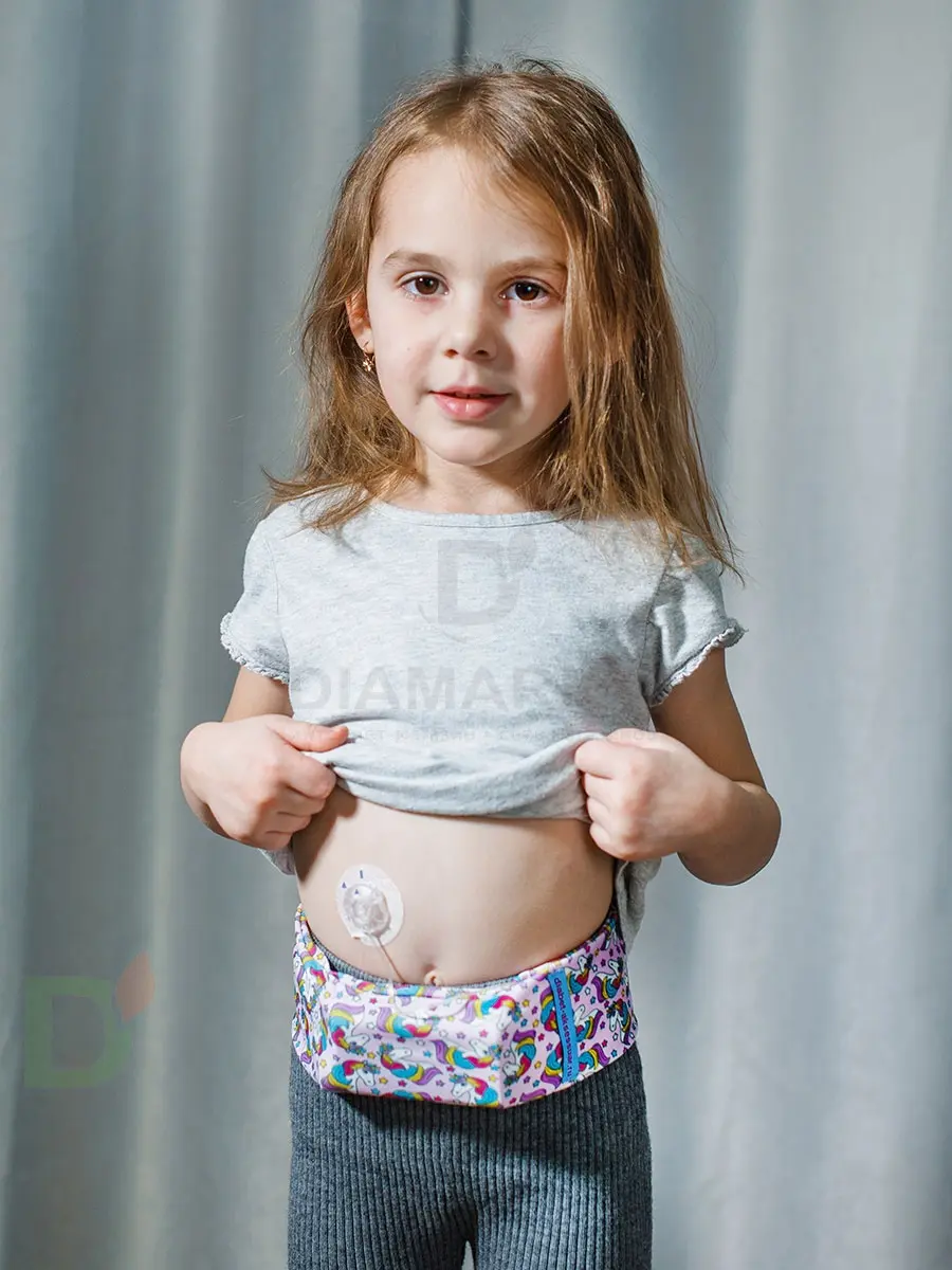 Пояс для ношения помпы на талии INSULA KIDS Единорожка