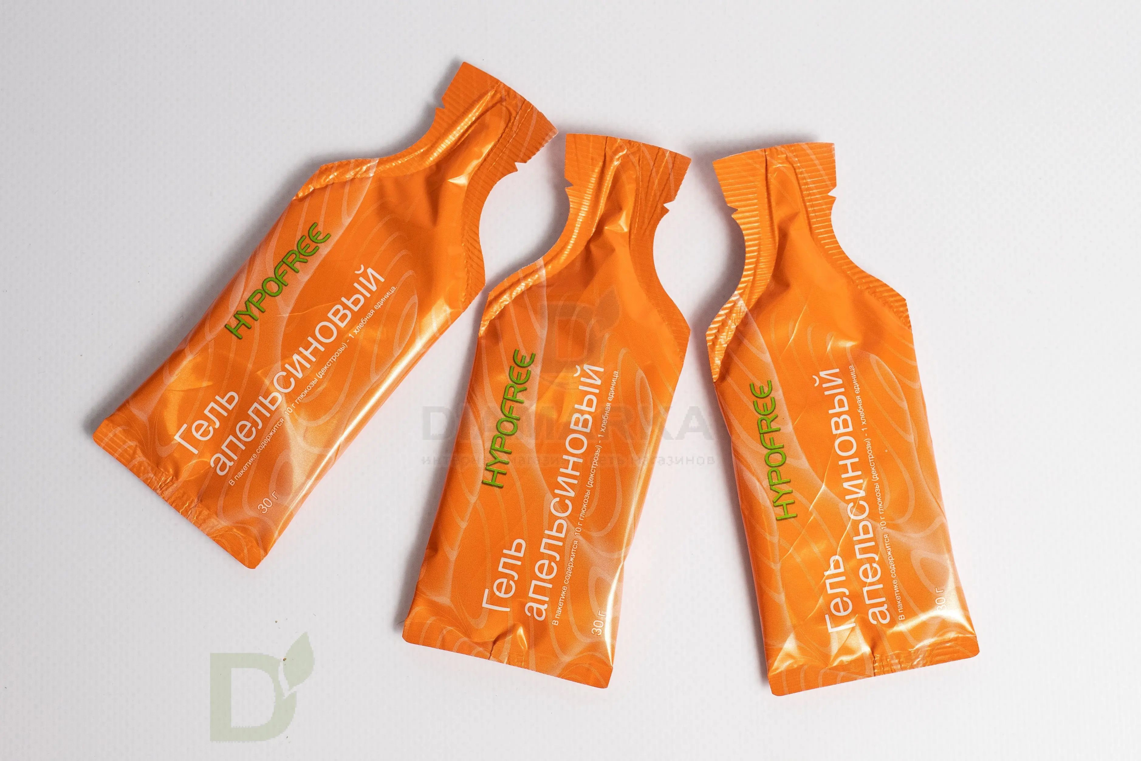 Гель HYPOFREE 1ХЕ Апельсин, мягкая упаковка, 10 саше по 30мл в Екатеринбурге