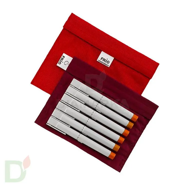 Экстра большой термочехол для хранения инсулина FRIO Extra Large Wallet, 15,5 х 21 см