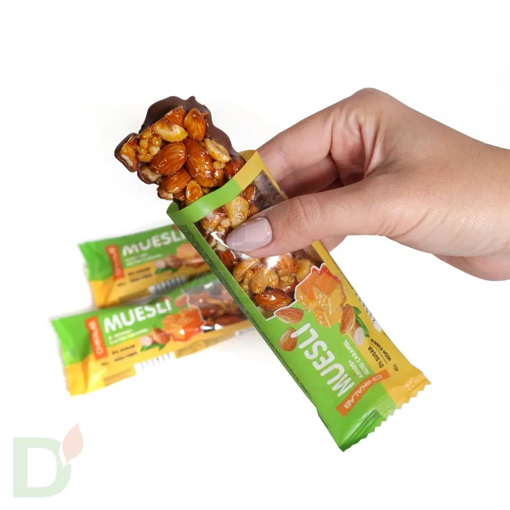 Батончик мюсли CHIKALAB миндальный с соленой карамелью 40 гр. в Екатеринбурге