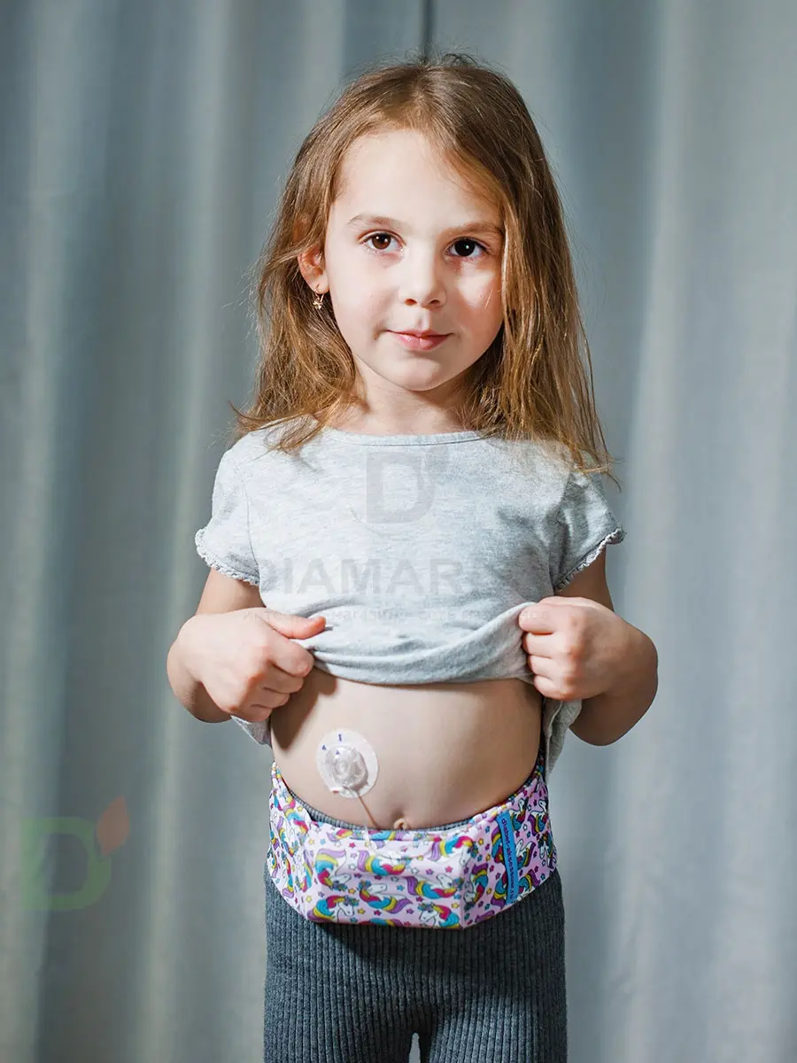 Пояс для ношения помпы на талии INSULA KIDS Единорожка