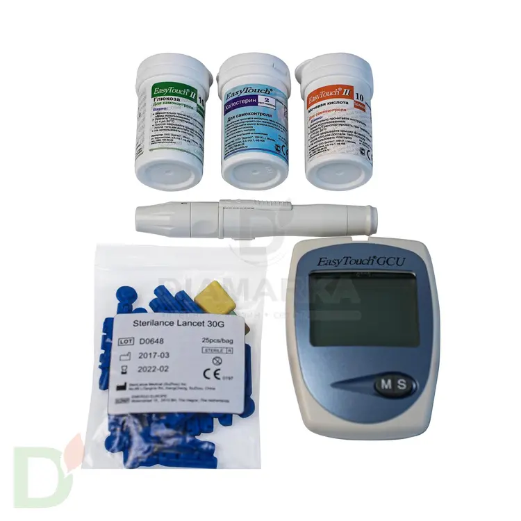 Биохимический анализатор ИзиТач (EasyTouch GCU) (глюкоза, холестерин и мочевая кислота в крови) в Екатеринбурге