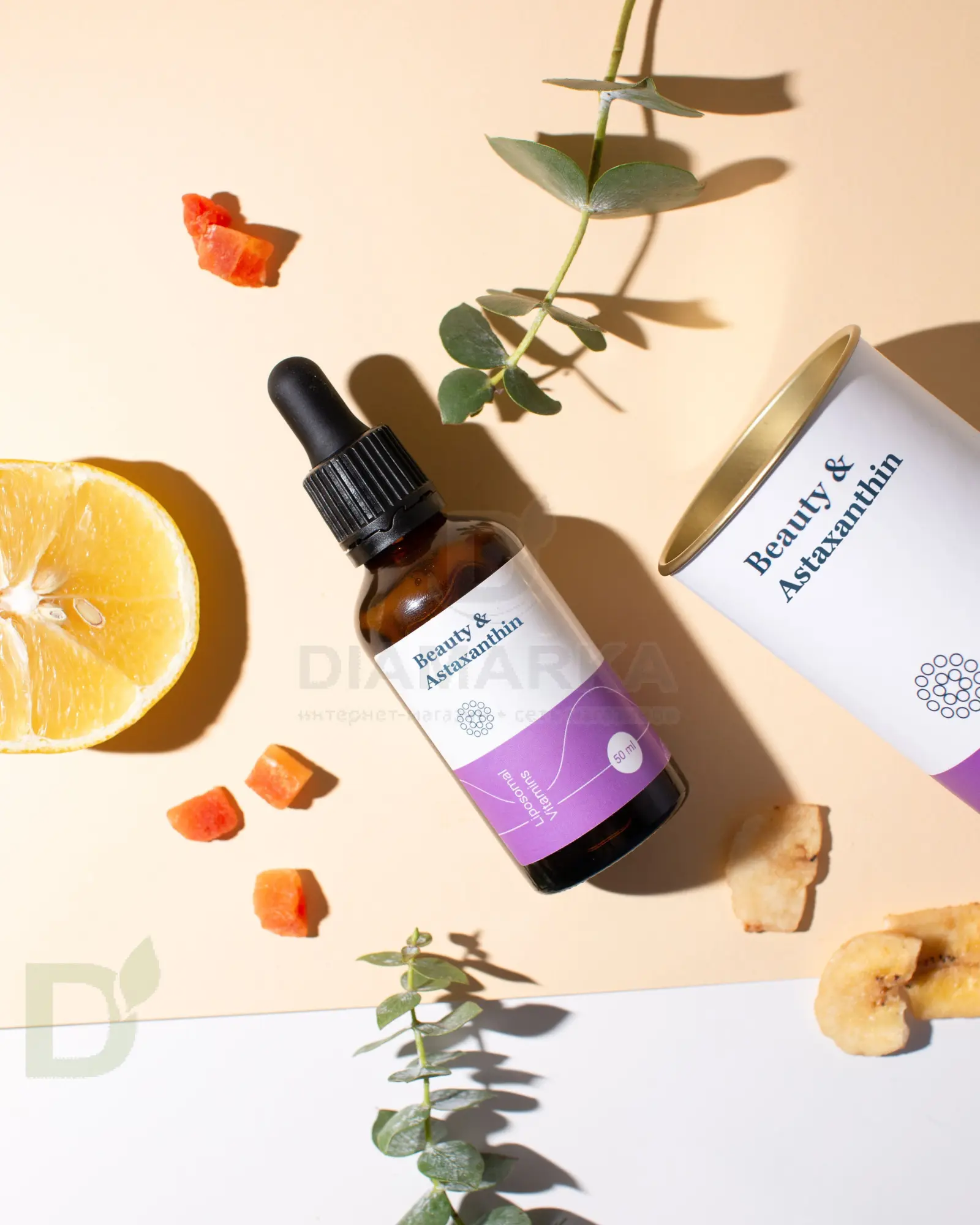 Витамины Liposomal Vitamins Astaxanthin/Астаксантин 50мл флакон в Екатеринбурге