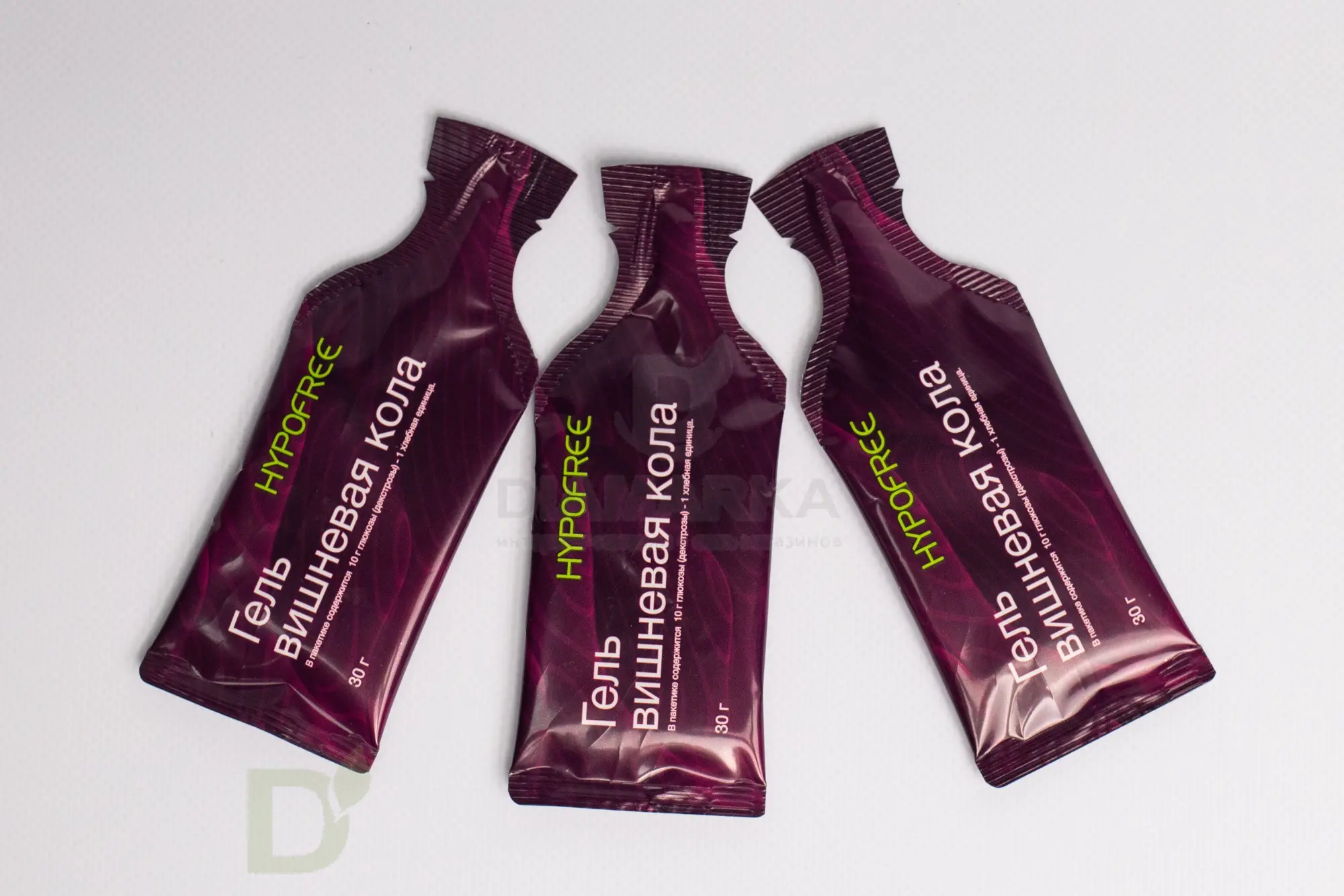 Гель HYPOFREE DIAMARKA 1ХЕ Вишневая Кола, мягкая упаковка, 10 саше по 30мл в Екатеринбурге