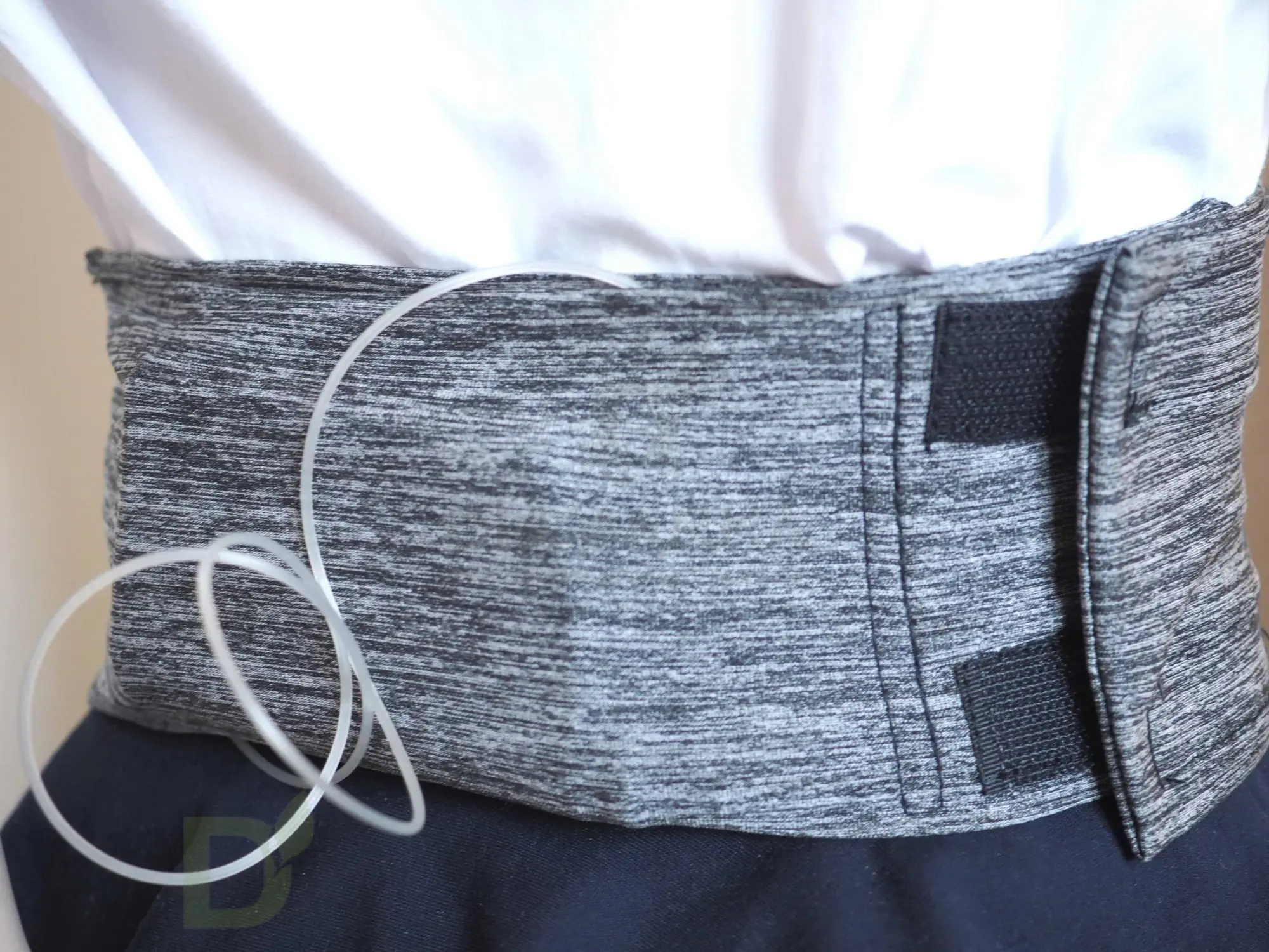 Пояс для ношения помпы на талии на липучке Меланж