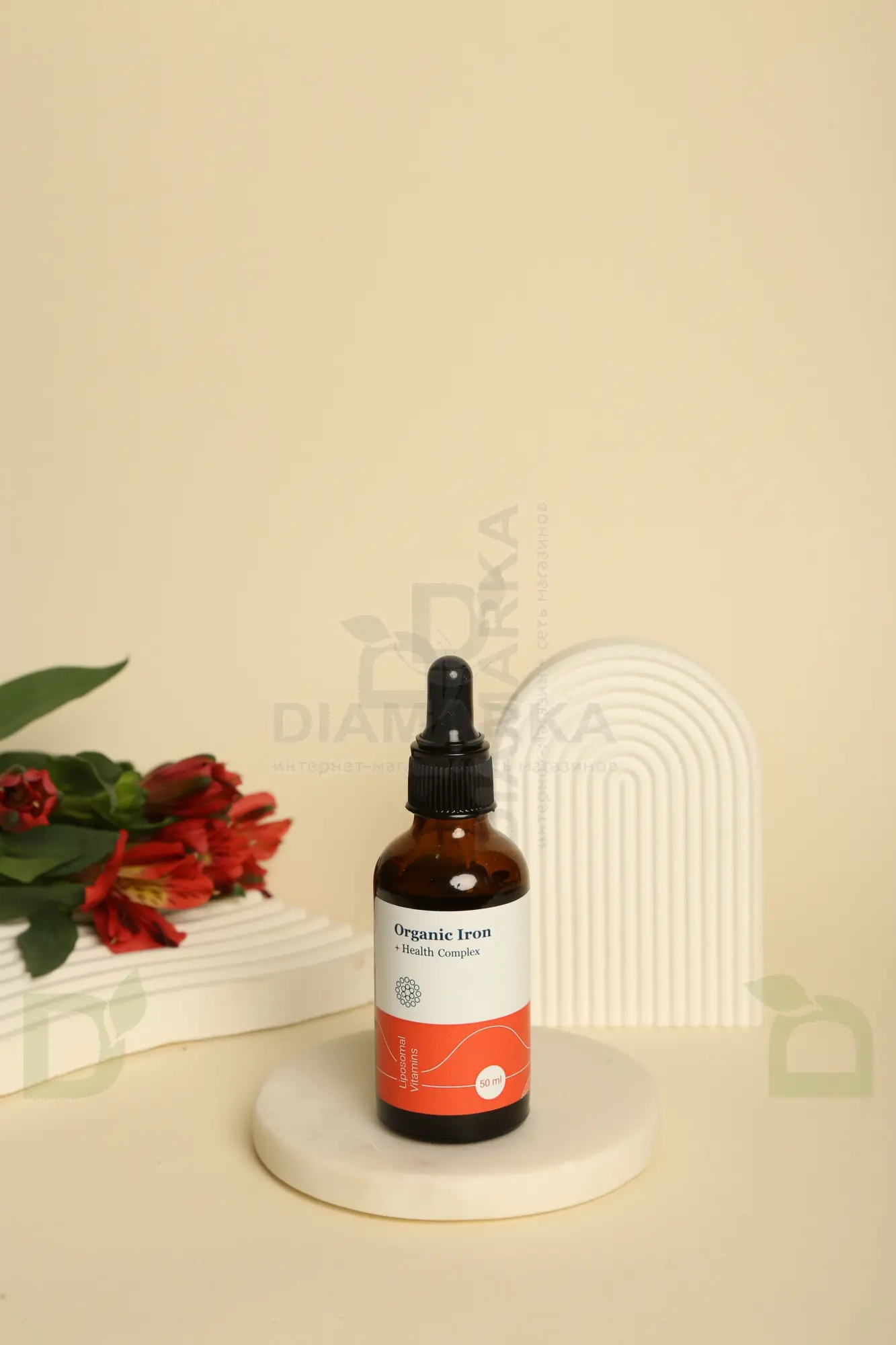 Витамины Liposomal Vitamins ORGANIC IRON 50мл флакон в Екатеринбурге