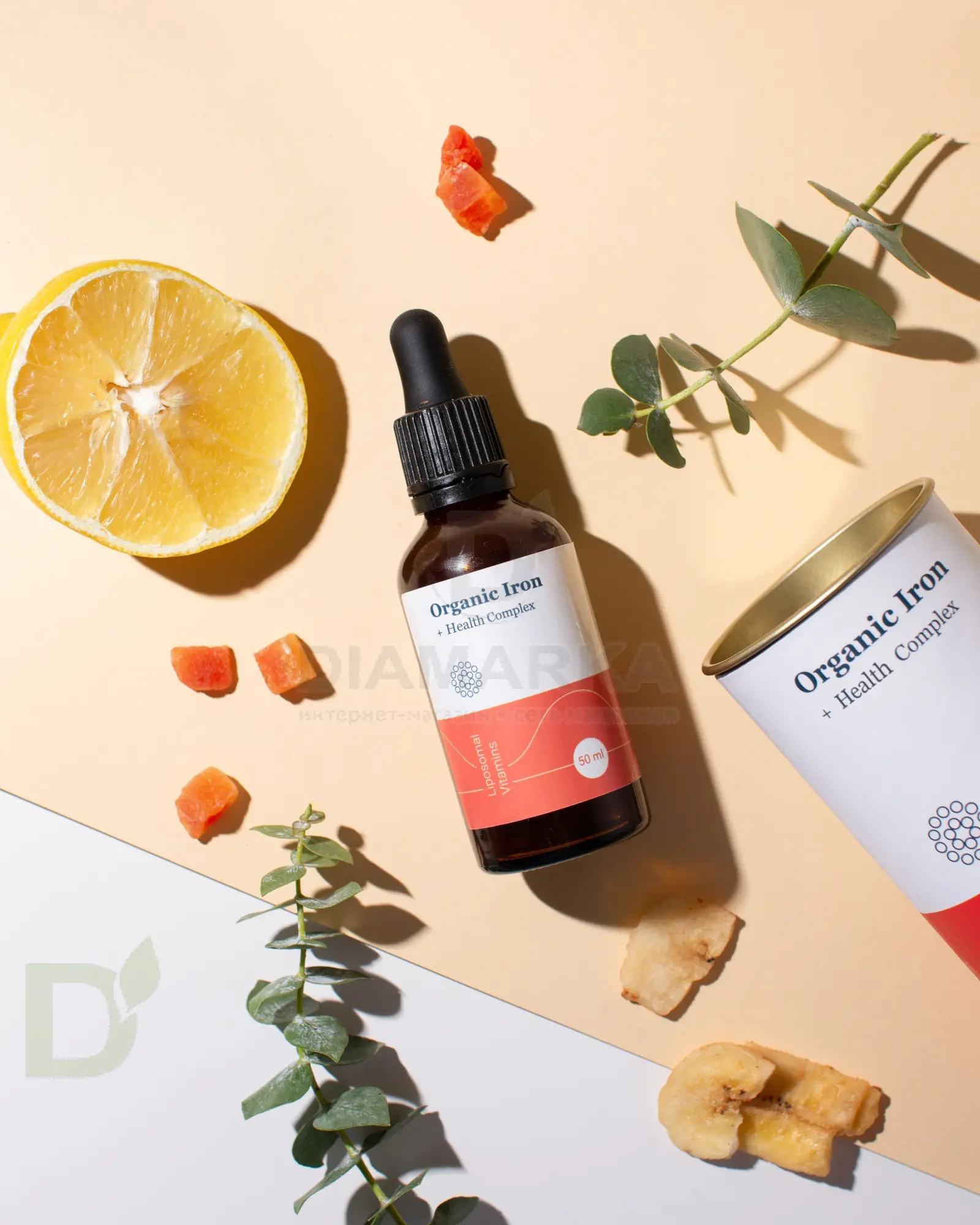 Витамины Liposomal Vitamins ORGANIC IRON 50мл флакон в Екатеринбурге