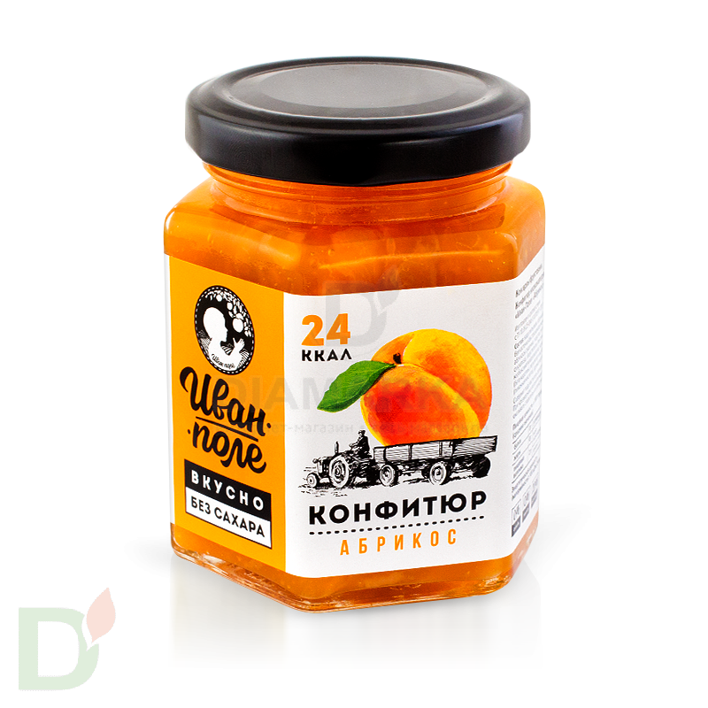 Конфитюр Абрикос (Иван-поле) 180гр.