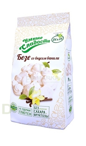Безе без сахара Умные сладости Ваниль 70гр. в Екатеринбурге