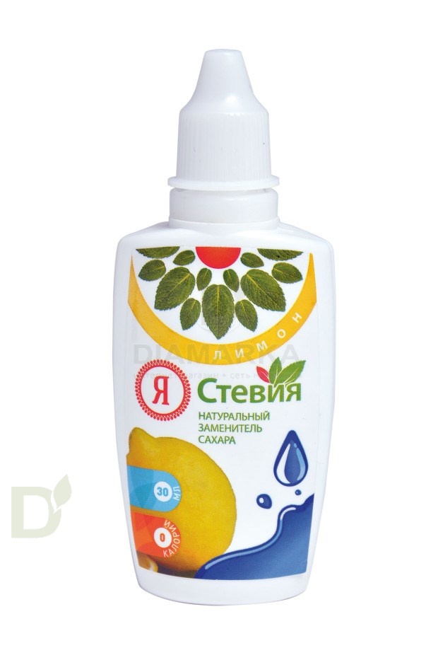 Заменитель сахара "Я Стевия" Лимон 30мл.