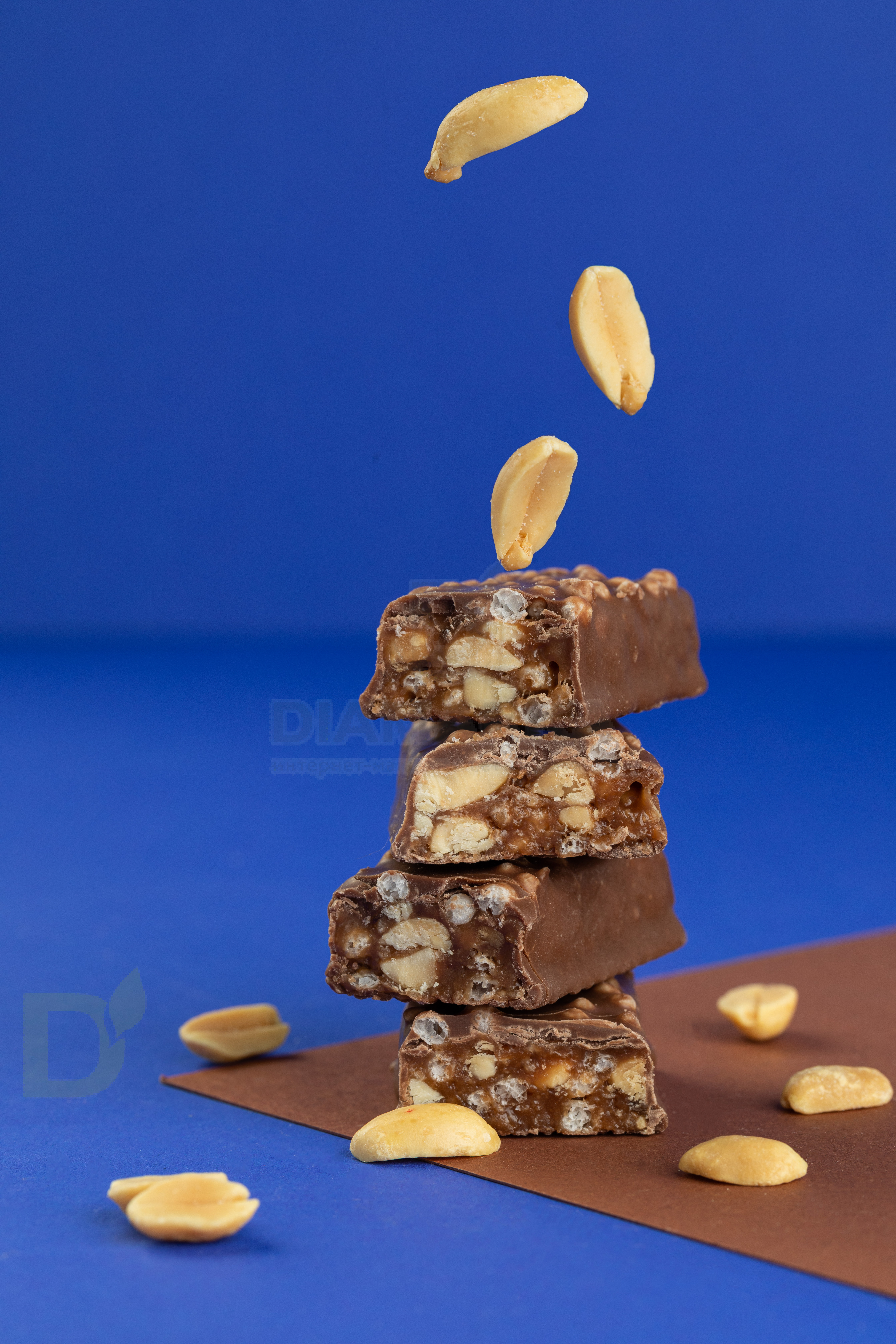 Батончик глазированный FitnesShock SHOCKER арахис-шоколад 35гр. в Екатеринбурге