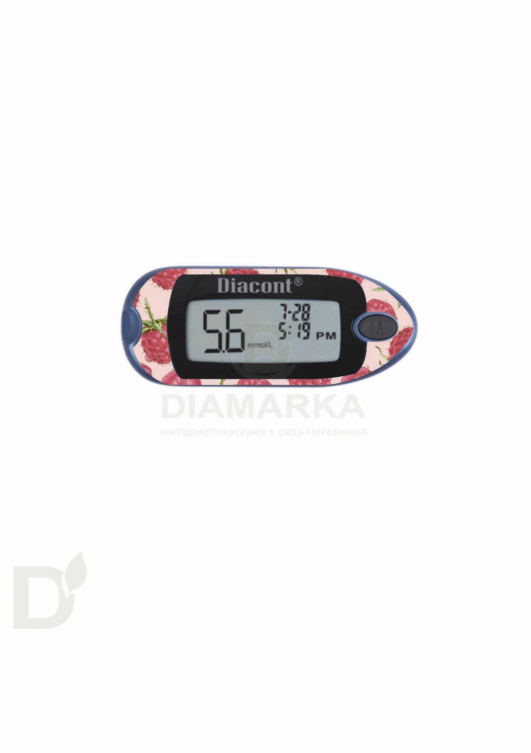 Наклейка на глюкометр Diacont Мини