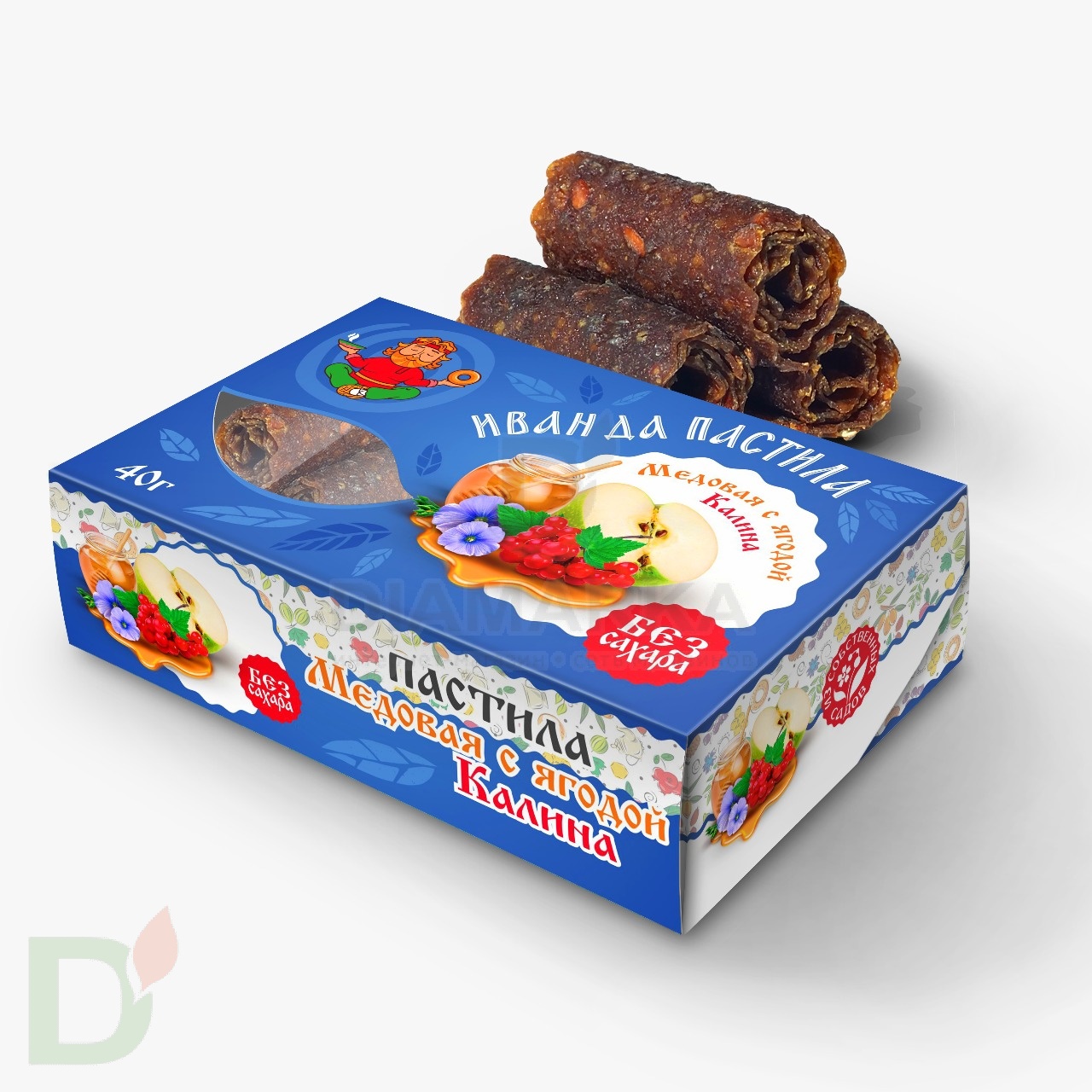 Пастила "Иван-Да" Калина с медом 40г