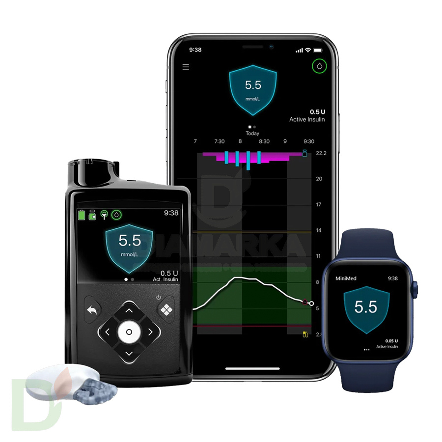 Инсулиновая помпа Medtronic MiniMed 720G MMT-1859 по программе обмена (Trade In)