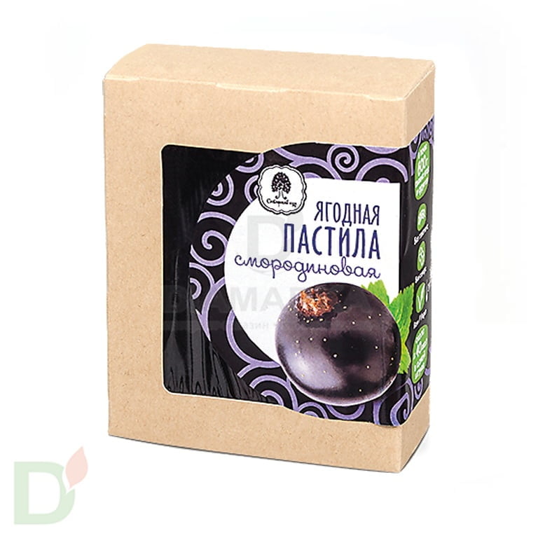 Пастила Смородиновая Сибирский Кедр, 100г