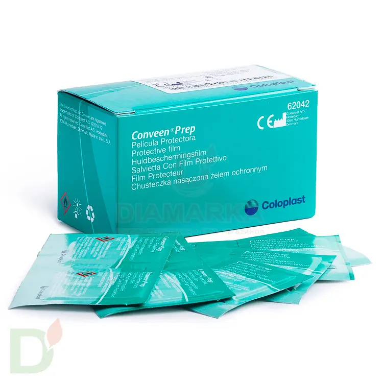 Пленка защитная Coloplast Conveen Prep/Колопласт Конвин Преп №1