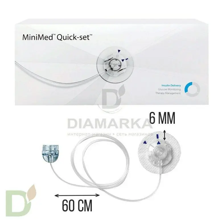 Устройство для инфузии квик-сет ММТ-399 (6мм/60см) 10шт Устройство для инфузии квик-сет ММТ-399 (6мм/60см) 10шт