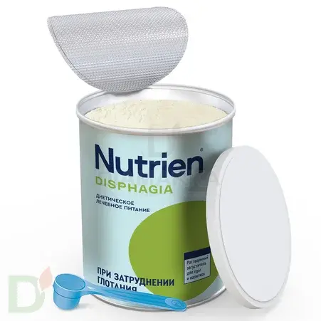 Смесь для загущения пищи Nutrien Disphagia, сухая, 370 гр