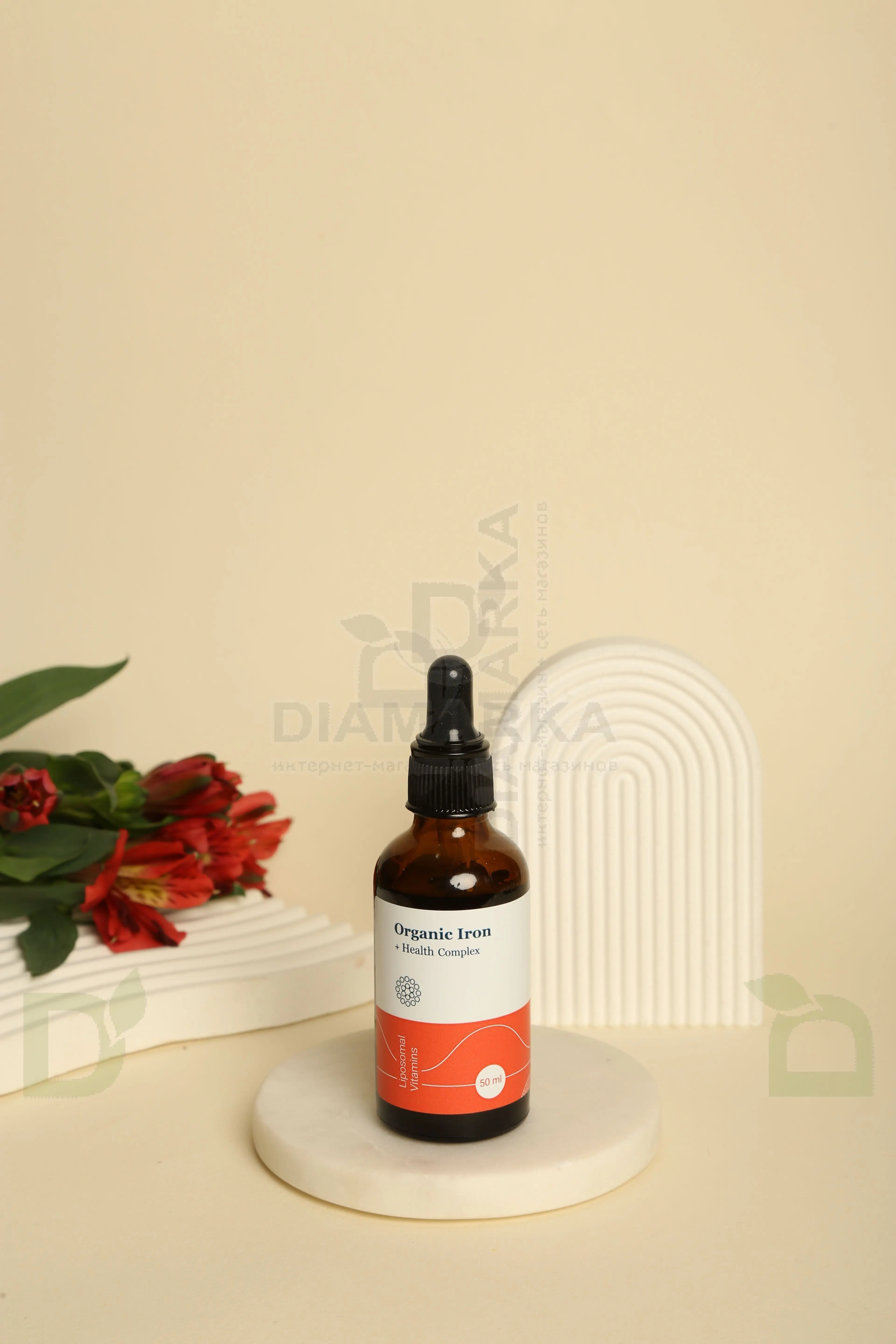 Витамины Liposomal Vitamins ORGANIC IRON 50мл флакон в Екатеринбурге