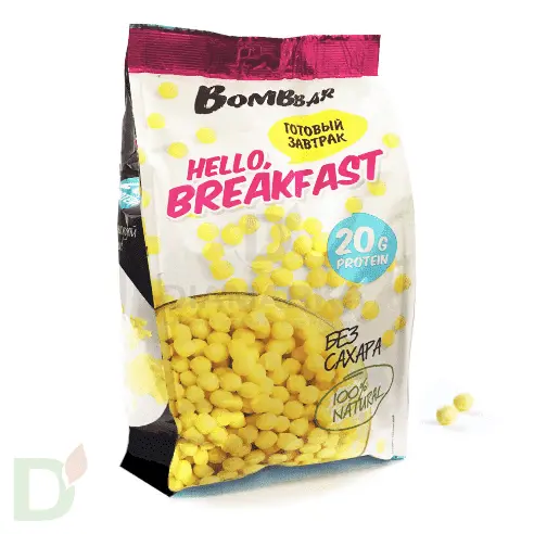 Завтраки сухие Шарики рисовые с сывороточным белком 20%, 250 г