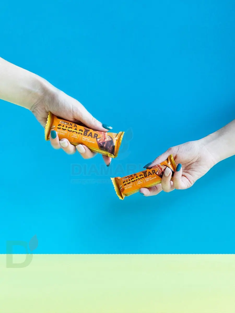 Батончик протеиновый FitnesShock Шоколадная карамель-фундук 50гр. в Екатеринбурге