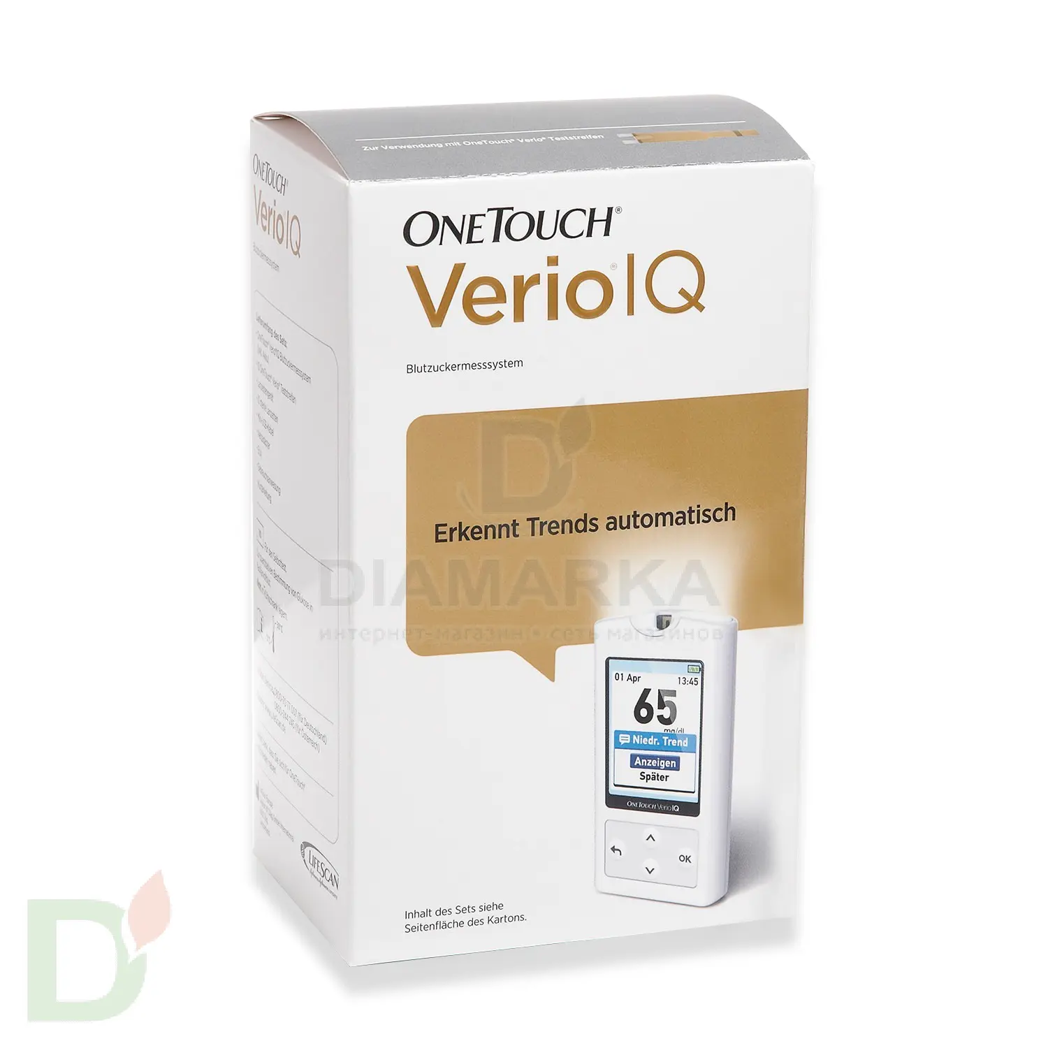 Глюкометр с цветным экраном OneTouch Verio IQ в Екатеринбурге