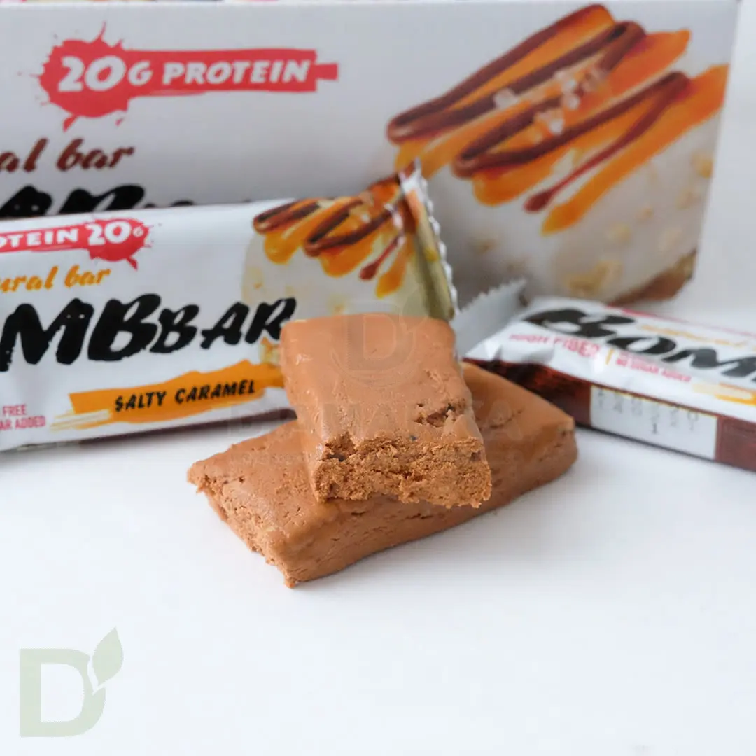 Батончик BOMBBAR Соленая карамель 60 гр. в Екатеринбурге