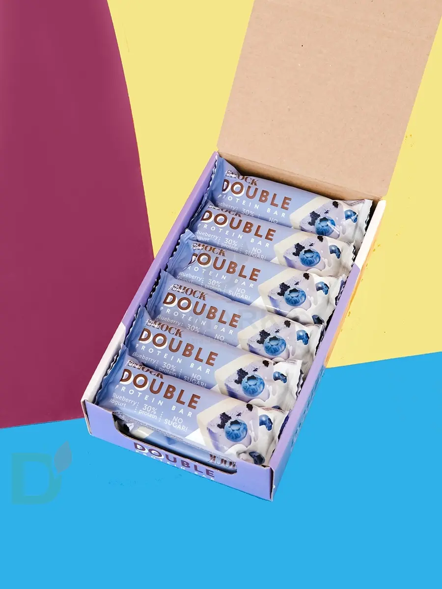 Батончик протеиновый FitnesShock Черничный йогурт 40гр. в Екатеринбурге