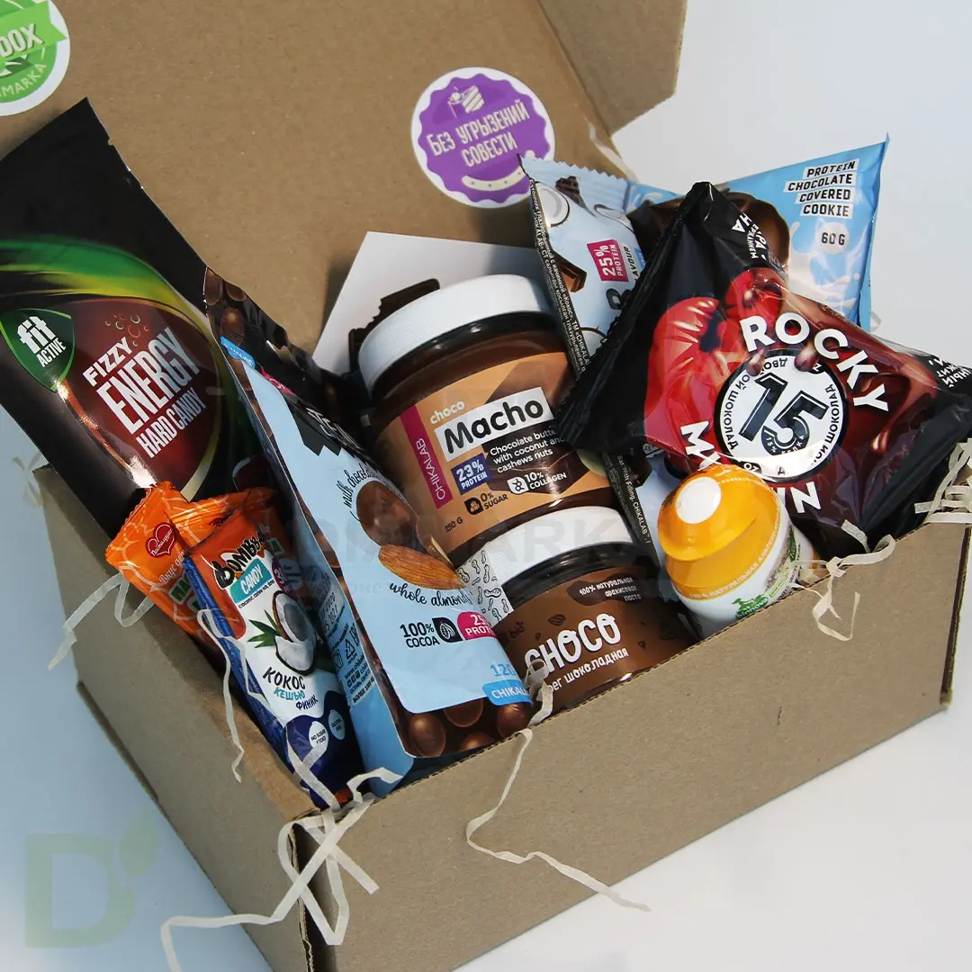 Бокс с полезными продуктами "ПП-box Без угрызений совести" в Екатеринбурге